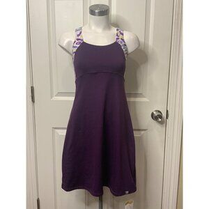 Title Nine Purple Sleeveless Athletic Tank Dress, Size S